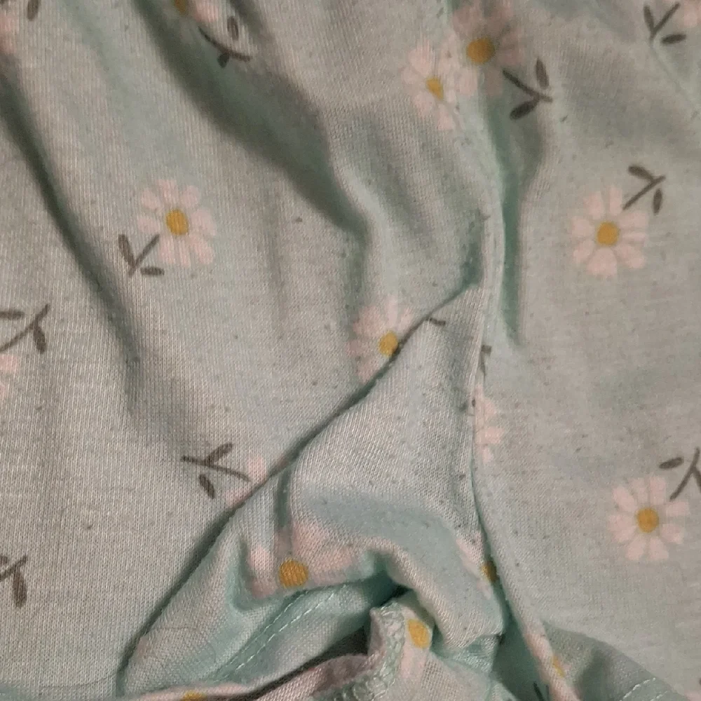 Carter's Blue Foral Print Shorts with Elastic Waistband